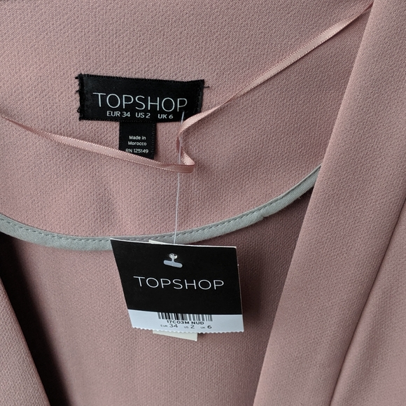 NWT Topshop Cropped Blazer - Picture 2 of 3